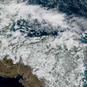 météo tropicale : Image satellite .