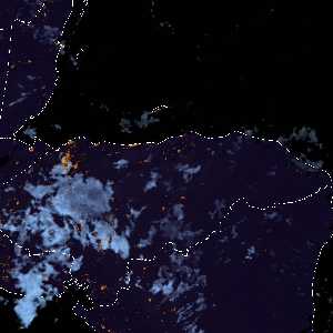 météo tropicale : Image satellite .