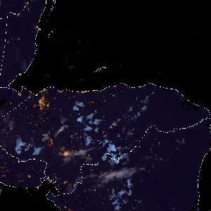météo tropicale : Image satellite .
