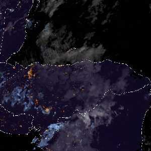 météo tropicale : Image satellite .
