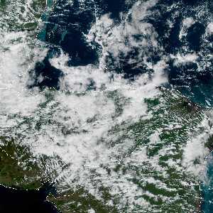 météo tropicale : Image satellite .