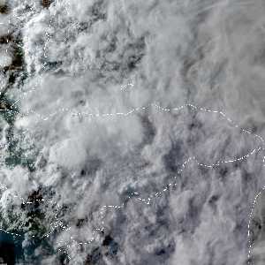 météo tropicale : Image satellite .