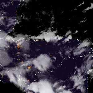 météo tropicale : Image satellite .