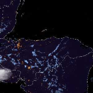 météo tropicale : Image satellite .