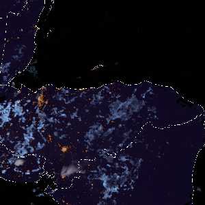 météo tropicale : Image satellite .