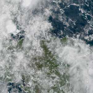 météo tropicale : Image satellite .