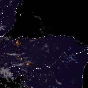 météo tropicale : Image satellite .