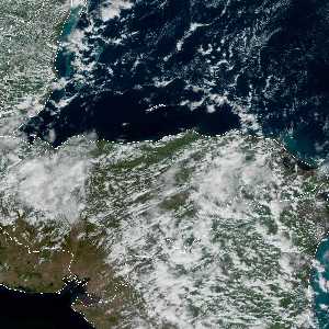 météo tropicale : Image satellite .