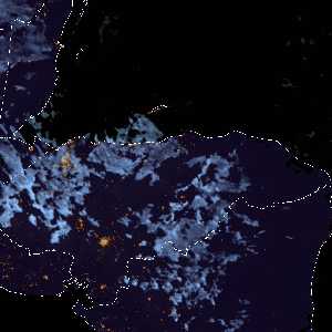 météo tropicale : Image satellite .