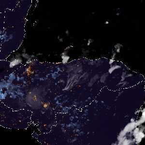 météo tropicale : Image satellite .