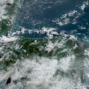 météo tropicale : Image satellite .