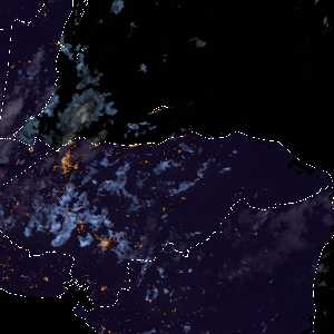 météo tropicale : Image satellite .