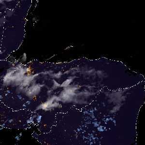 météo tropicale : Image satellite .
