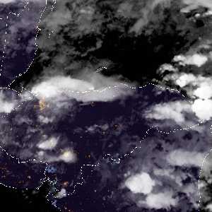 météo tropicale : Image satellite .