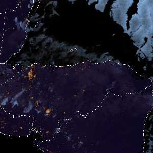 météo tropicale : Image satellite .