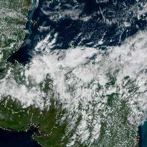 météo tropicale : Image satellite .