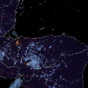 météo tropicale : Image satellite .