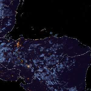 météo tropicale : Image satellite .
