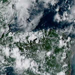 météo tropicale : Image satellite .