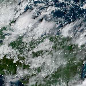 météo tropicale : Image satellite .