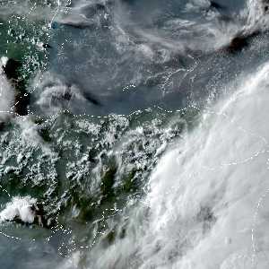météo tropicale : Image satellite .