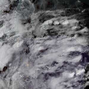 météo tropicale : Image satellite .