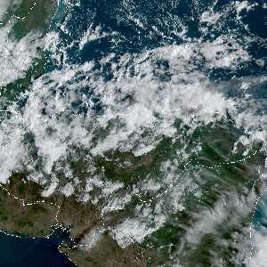 météo tropicale : Image satellite .