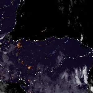 météo tropicale : Image satellite .
