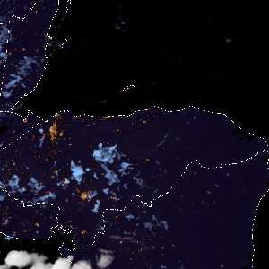 météo tropicale : Image satellite .