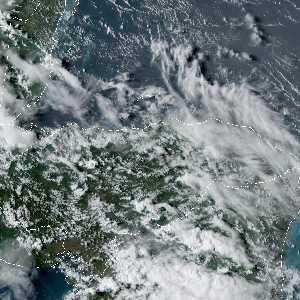 météo tropicale : Image satellite .