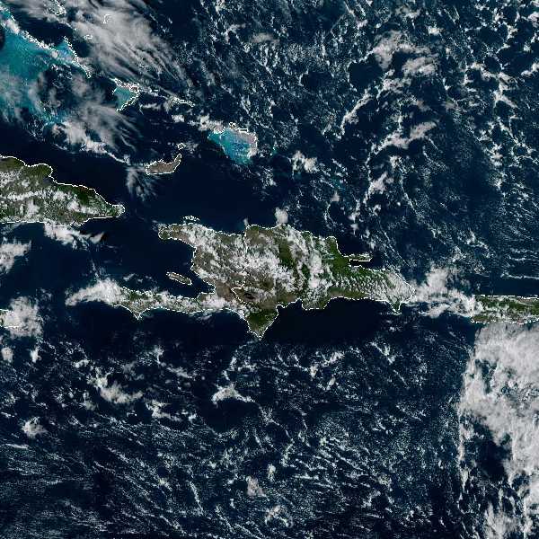 météo tropicale : Image satellite .
