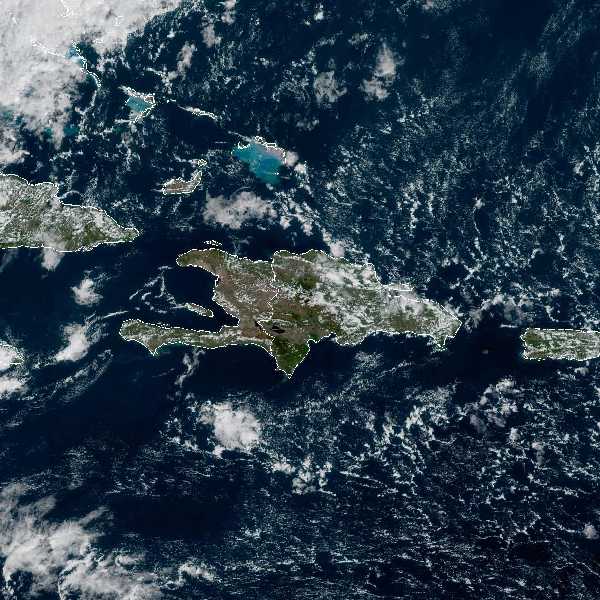 météo tropicale : Image satellite .