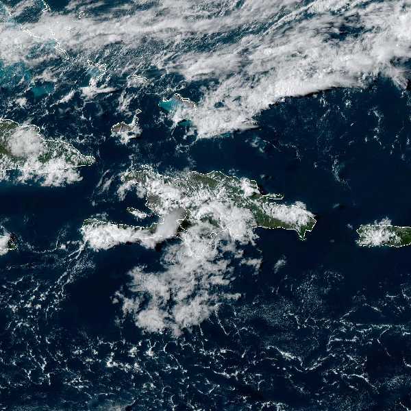 météo tropicale : Image satellite .