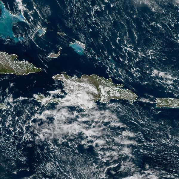 météo tropicale : Image satellite .