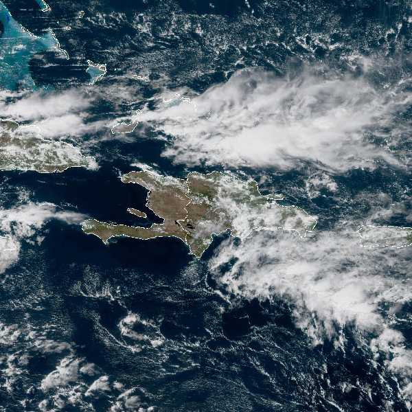 météo tropicale : Image satellite .