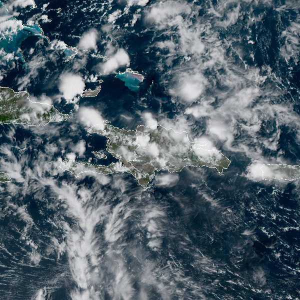 météo tropicale : Image satellite .