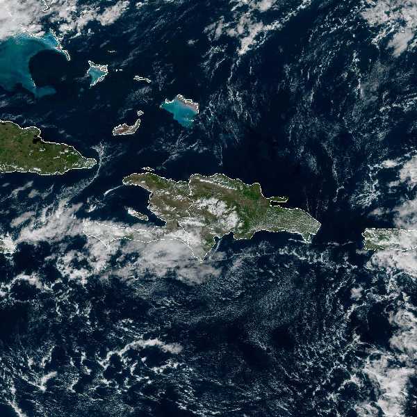 météo tropicale : Image satellite .