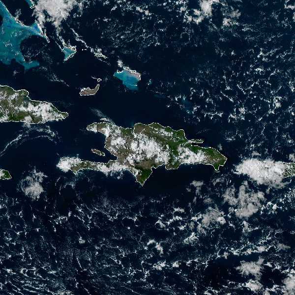 météo tropicale : Image satellite .