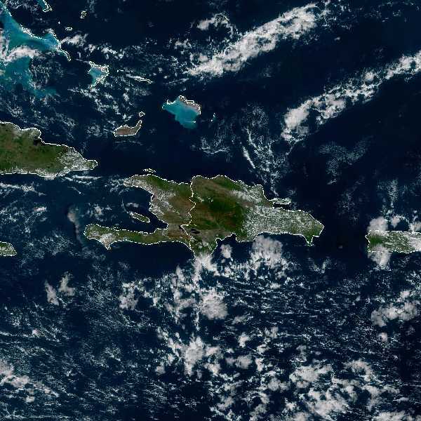 météo tropicale : Image satellite .