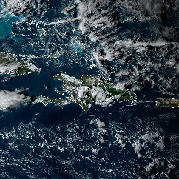météo tropicale : Image satellite .