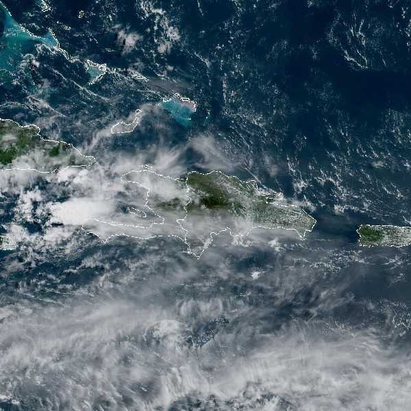 météo tropicale : Image satellite .