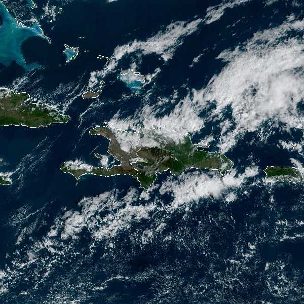 météo tropicale : Image satellite .