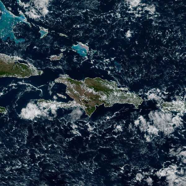 météo tropicale : Image satellite .