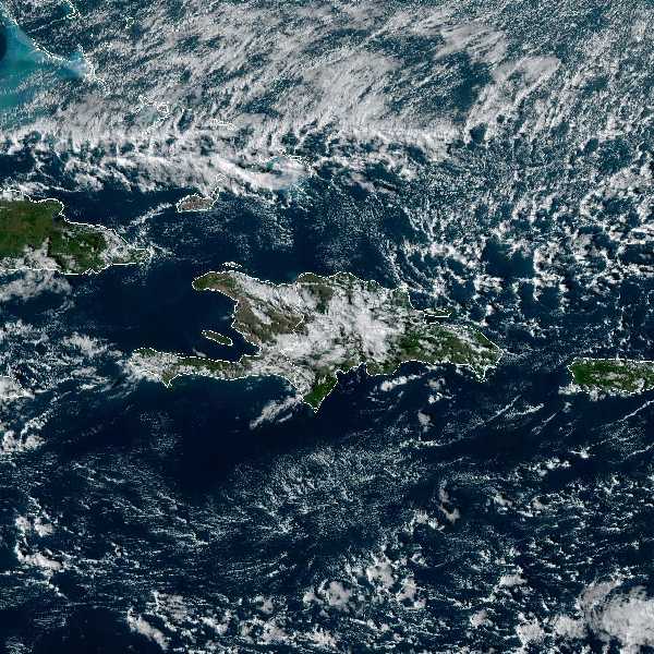 météo tropicale : Image satellite .