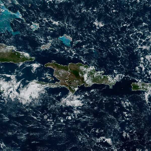 météo tropicale : Image satellite .