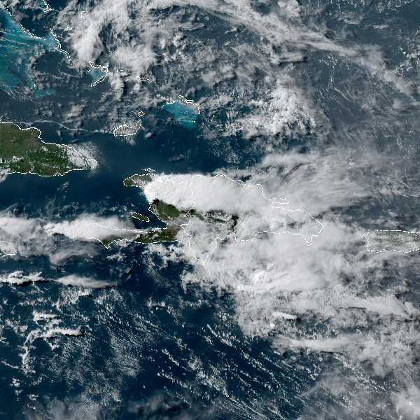 météo tropicale : Image satellite .