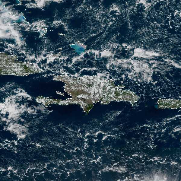 météo tropicale : Image satellite .