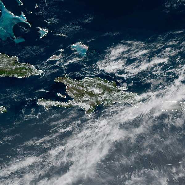 météo tropicale : Image satellite .