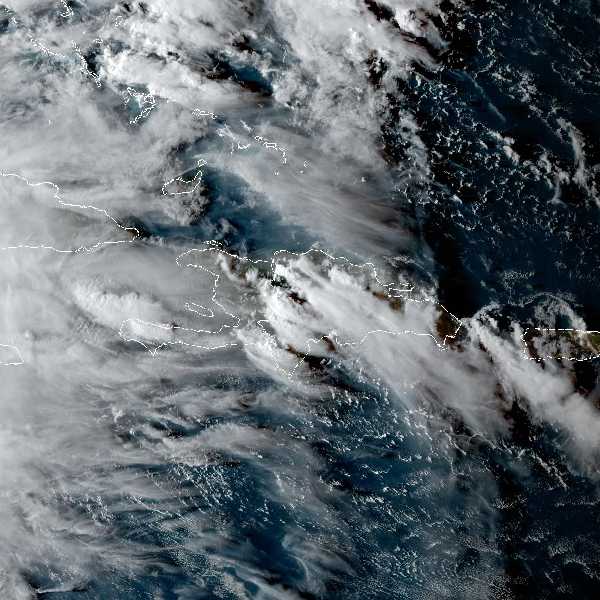 météo tropicale : Image satellite .