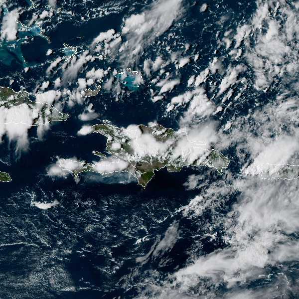 météo tropicale : Image satellite .